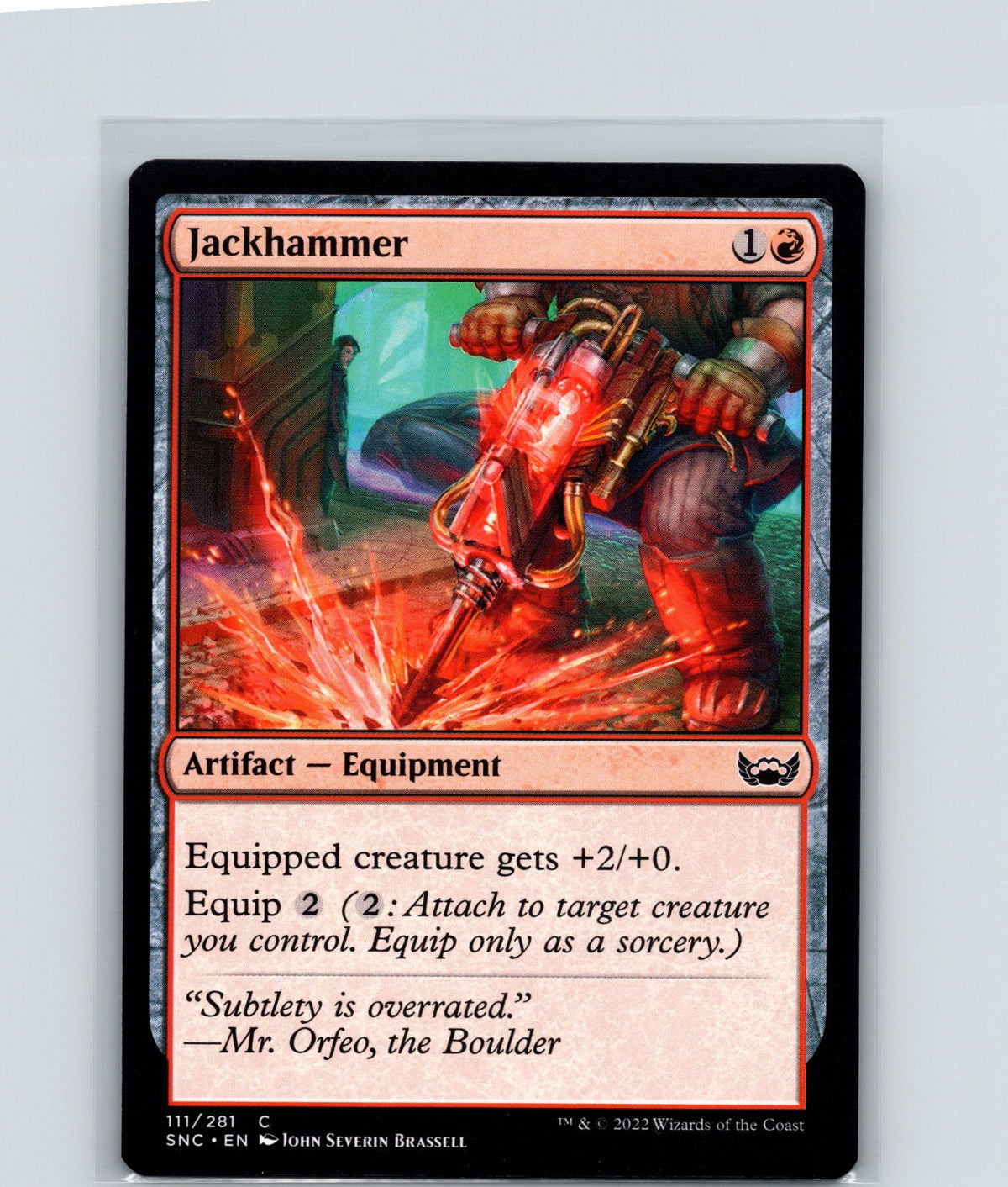 Jackhammer C Streets of New Capenna 111 NM