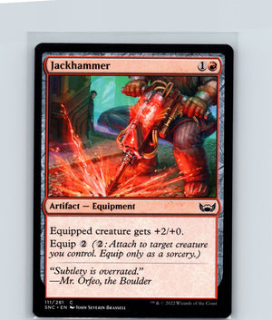Jackhammer C Streets of New Capenna 111 NM