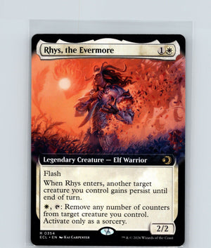 Rhys, the Evermore (Extended Art) R Lorwyn Eclipsed 354 NM