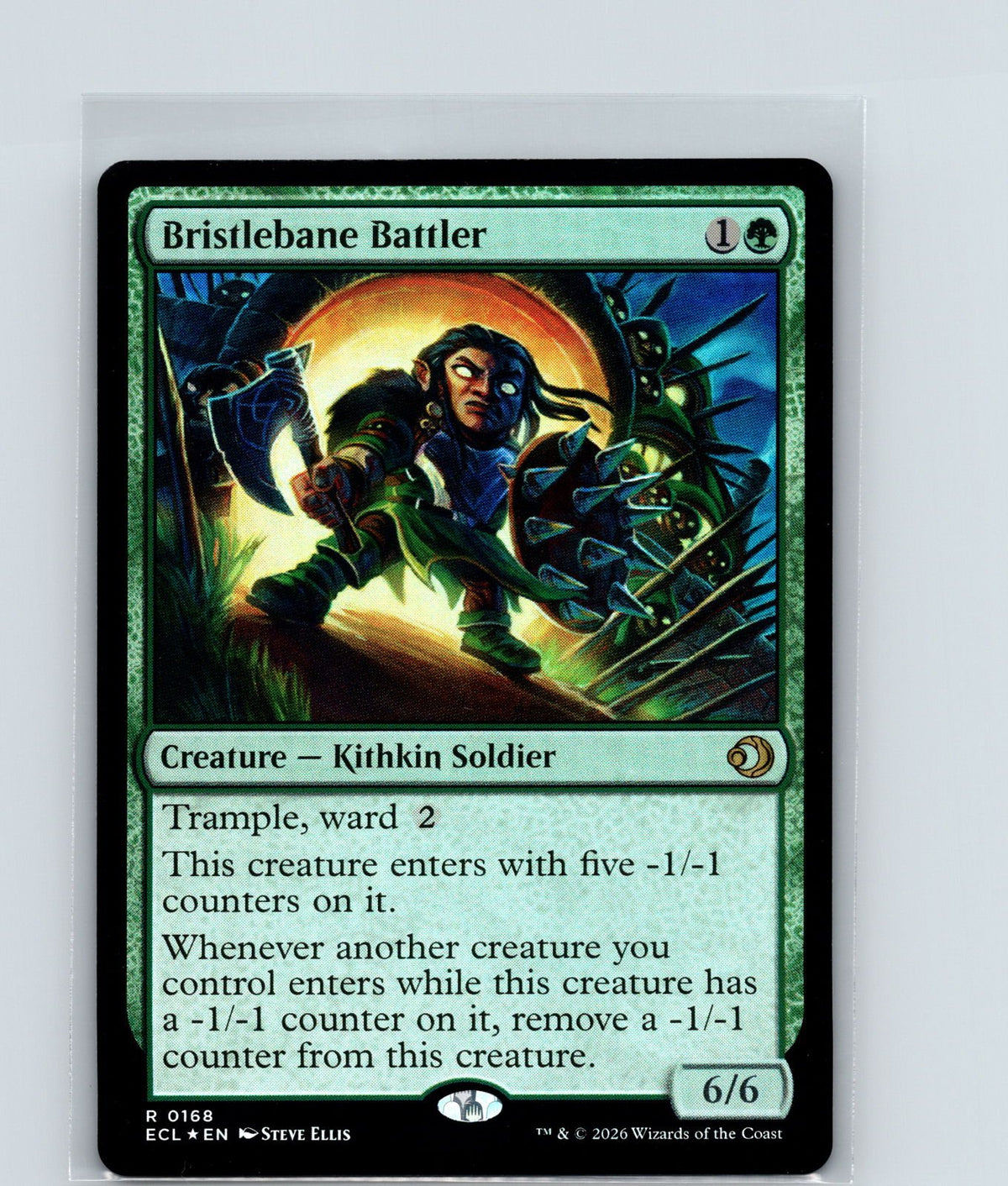 Bristlebane Battler Foil R Lorwyn Eclipsed 168 NM