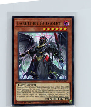 Darklord Gulgolet 1st Edition Ultra Rare Magnificent Monsters MAMO-EN067 NM