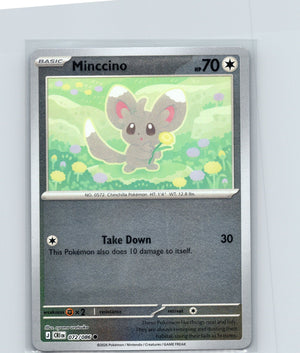 Minccino Reverse Holo Common ME04: Chaos Rising 072/086 NM