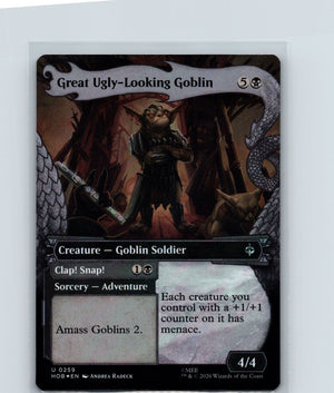 Great Ugly-Looking Goblin (Showcase) (Surge Foil) Foil U The Hobbit 259 NM