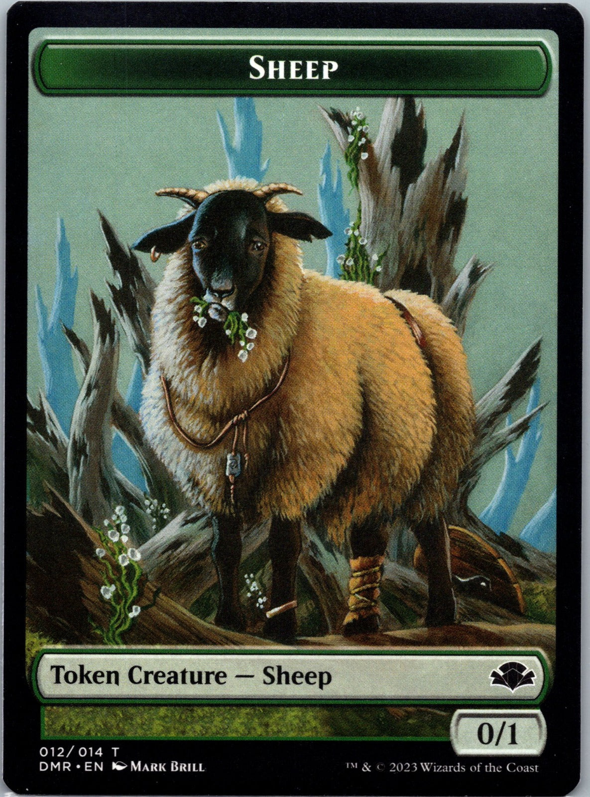 Sheep Token T Dominaria Remastered 12 NM