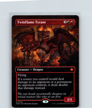Twinflame Tyrant (Borderless) M Foundations 333 NM