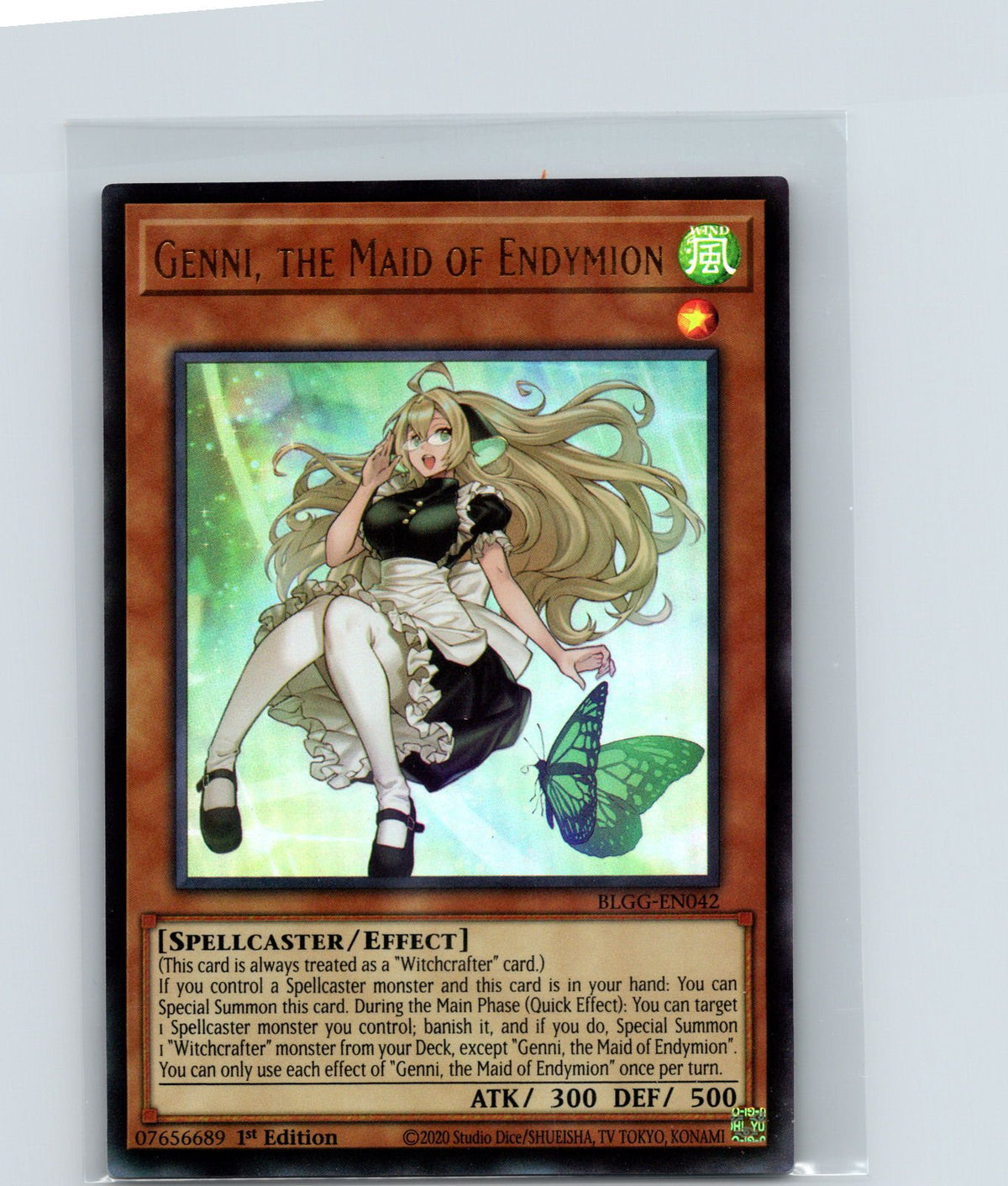 Genni, the Maid of Endymion 1st Edition Ultra Rare BLGG-EN042 NM