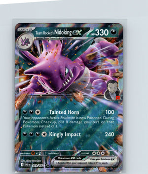 Team Rocket's Nidoking ex Holo Promo SV: Scarlet & Violet Promo Cards 217 NM