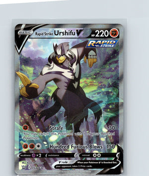 Rapid Strike Urshifu V (Alternate Full Art) Holo Ultra Rare 153/163 NM