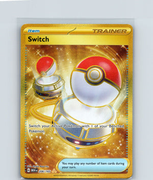Switch Holo Hyper Rare SV: Scarlet & Violet 151 206/165 NM