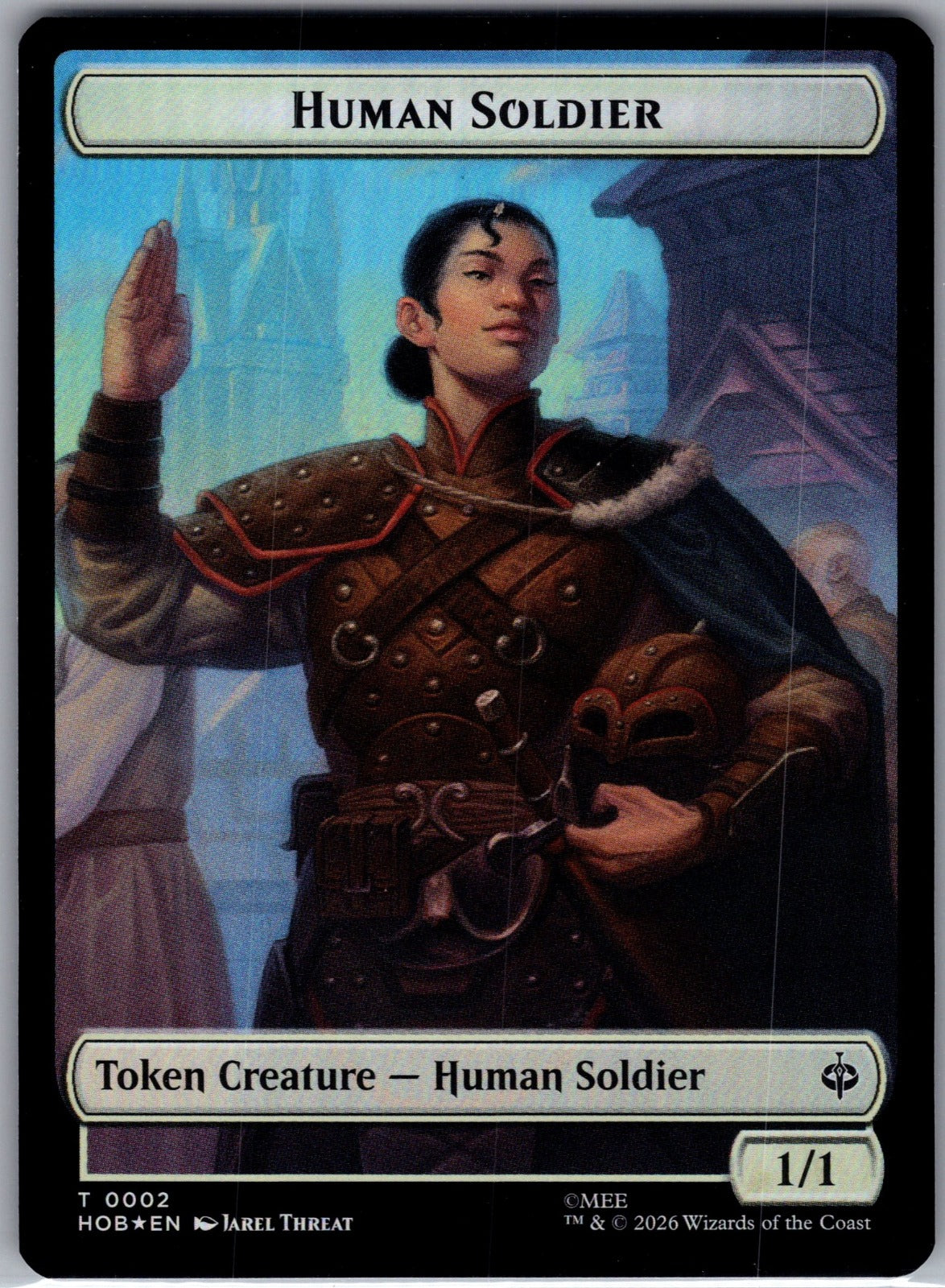 Dwarf // Enduring Story Double-Sided Token T The Hobbit 6 // 14 NM