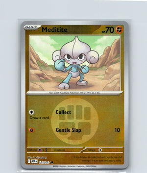 Meditite (Energy Symbol Pattern) Reverse Holo Common 103/217 NM