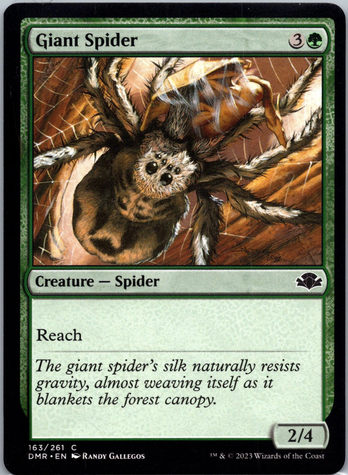 Giant Spider C Dominaria Remastered 163 NM