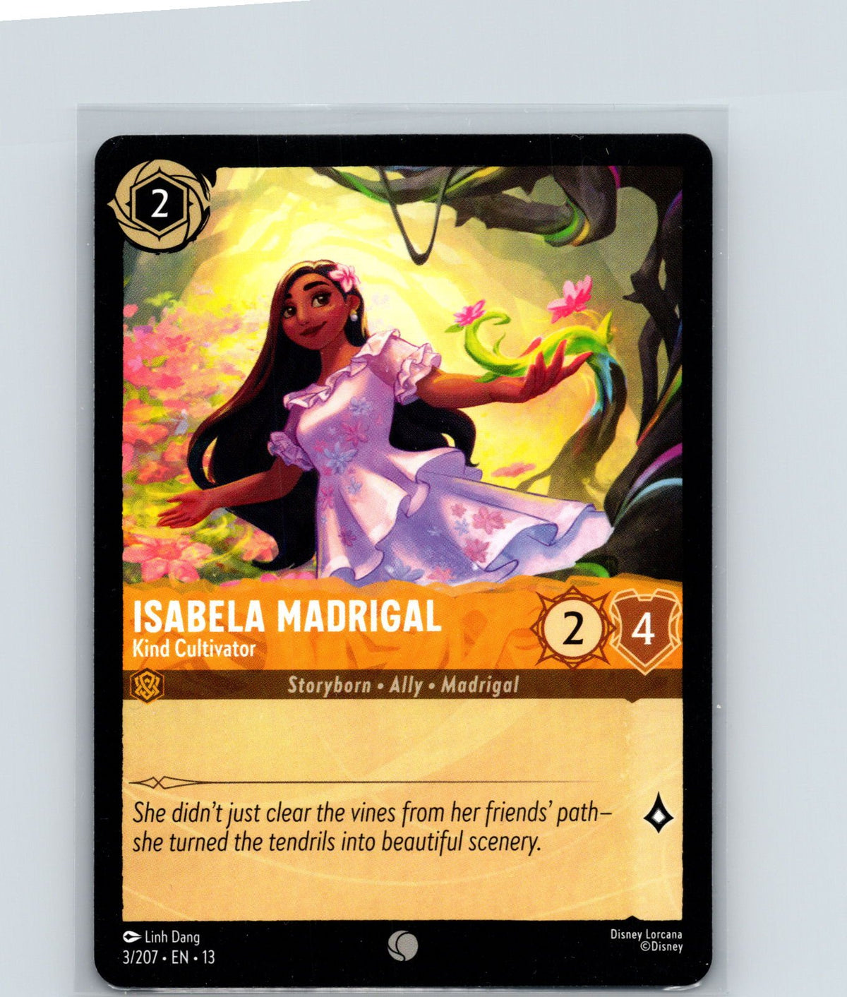 Isabela Madrigal - Kind Cultivator Common Attack of the Vine! 3/207 NM