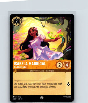 Isabela Madrigal - Kind Cultivator Common Attack of the Vine! 3/207 NM