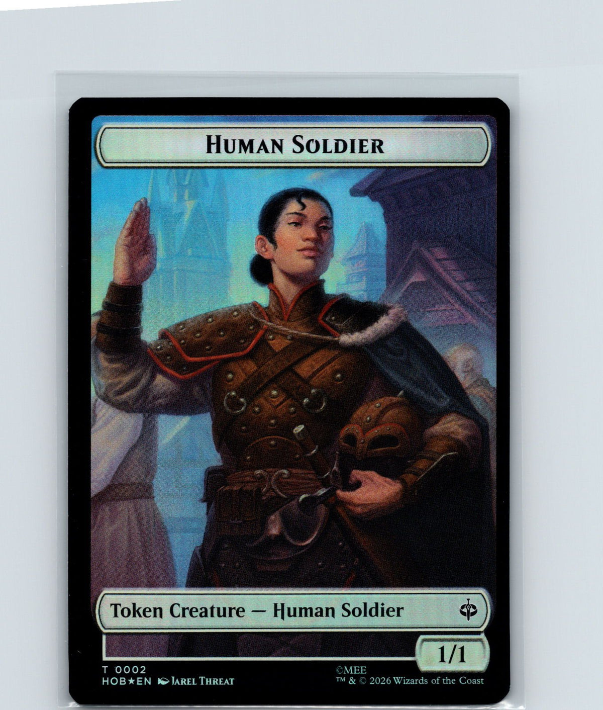 Human Soldier // Treasure (0012) Double-Sided Token Foil T The Hobbit 2 // 12 NM