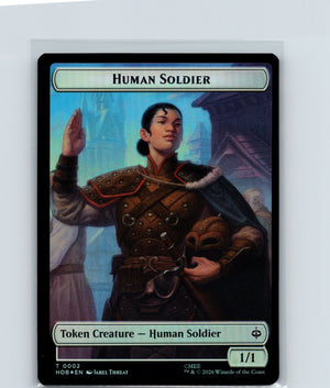 Human Soldier // Treasure (0012) Double-Sided Token Foil T The Hobbit 2 // 12 NM