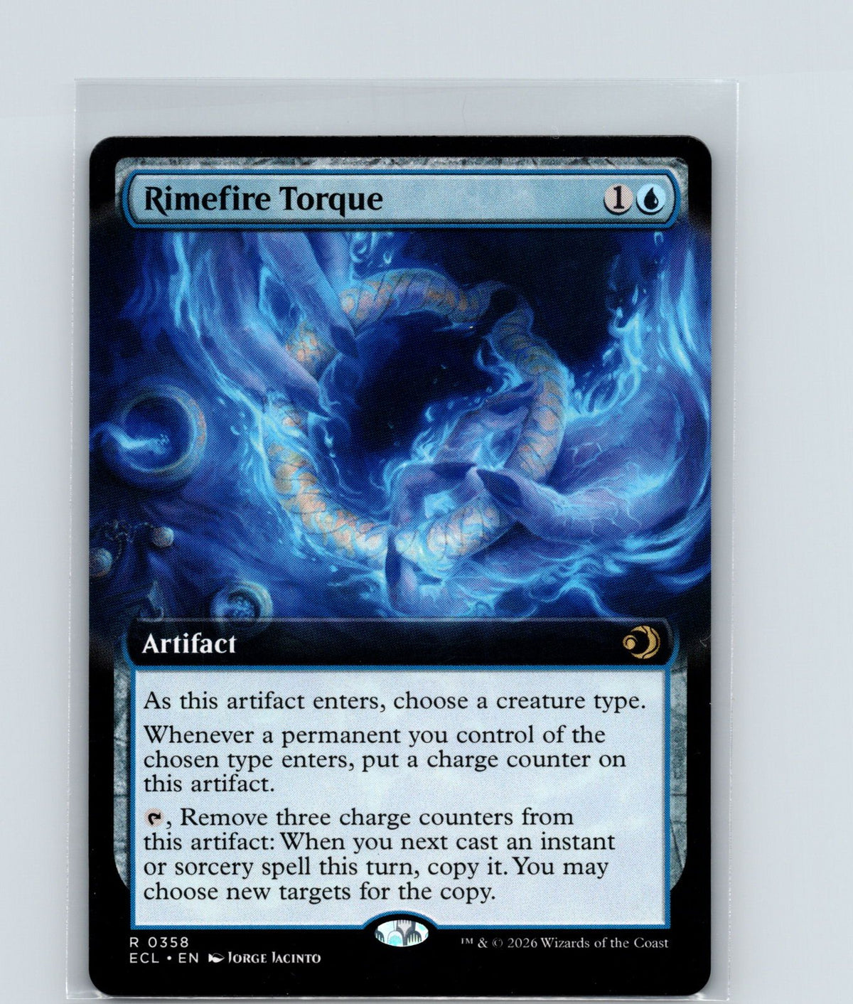 Rimefire Torque (Extended Art) R Lorwyn Eclipsed 358 NM