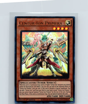 Centur-Ion Primera 1st Edition Ultra Rare Rarity Collection 5 RA05-EN030 NM
