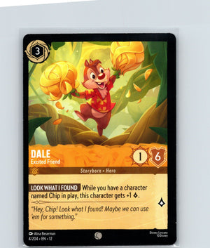 Dale - Excited Friend Common Wilds Unknown 4/204 NM