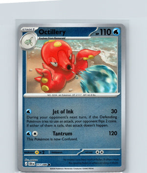 Octillery Reverse Holo Common ME04: Chaos Rising 017/086 NM