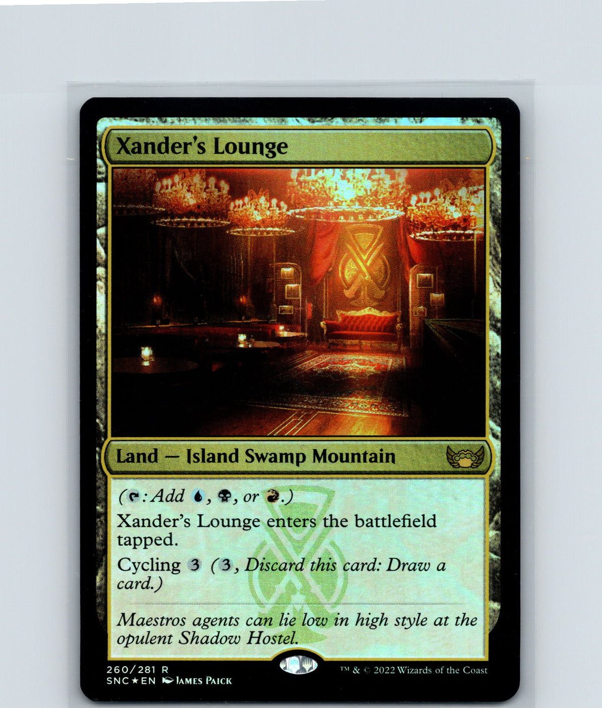 Xander's Lounge Foil R Streets of New Capenna 260 NM