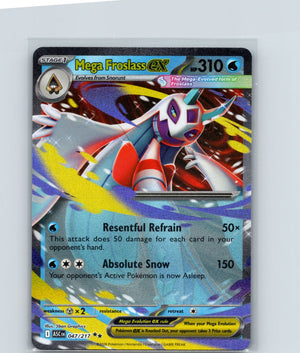 Mega Froslass ex Holo Double Rare ME: Ascended Heroes 047/217 NM