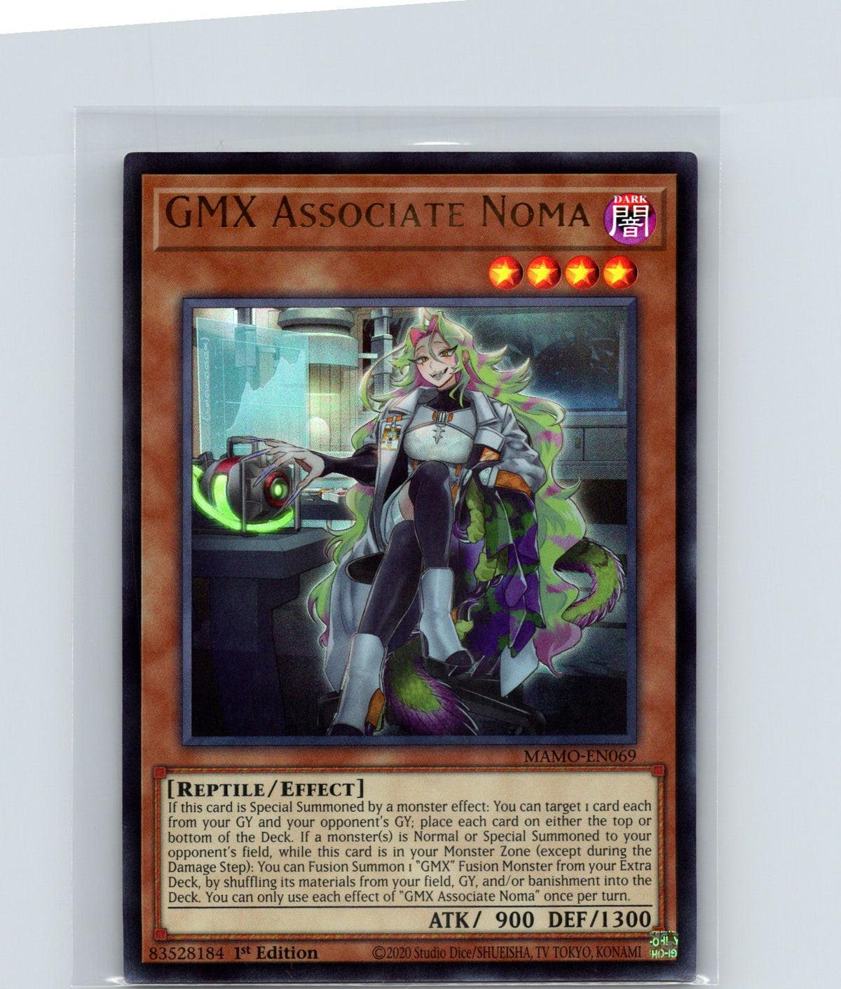 GMX Associate Noma 1st Edition Ultra Rare Magnificent Monsters MAMO-EN069 NM
