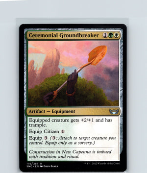 Ceremonial Groundbreaker U Streets of New Capenna 175 NM
