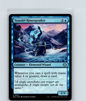 Tanufel Rimespeaker Foil U Lorwyn Eclipsed 77 NM