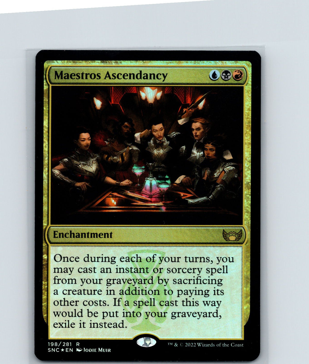 Maestros Ascendancy Foil R Streets of New Capenna 198 NM