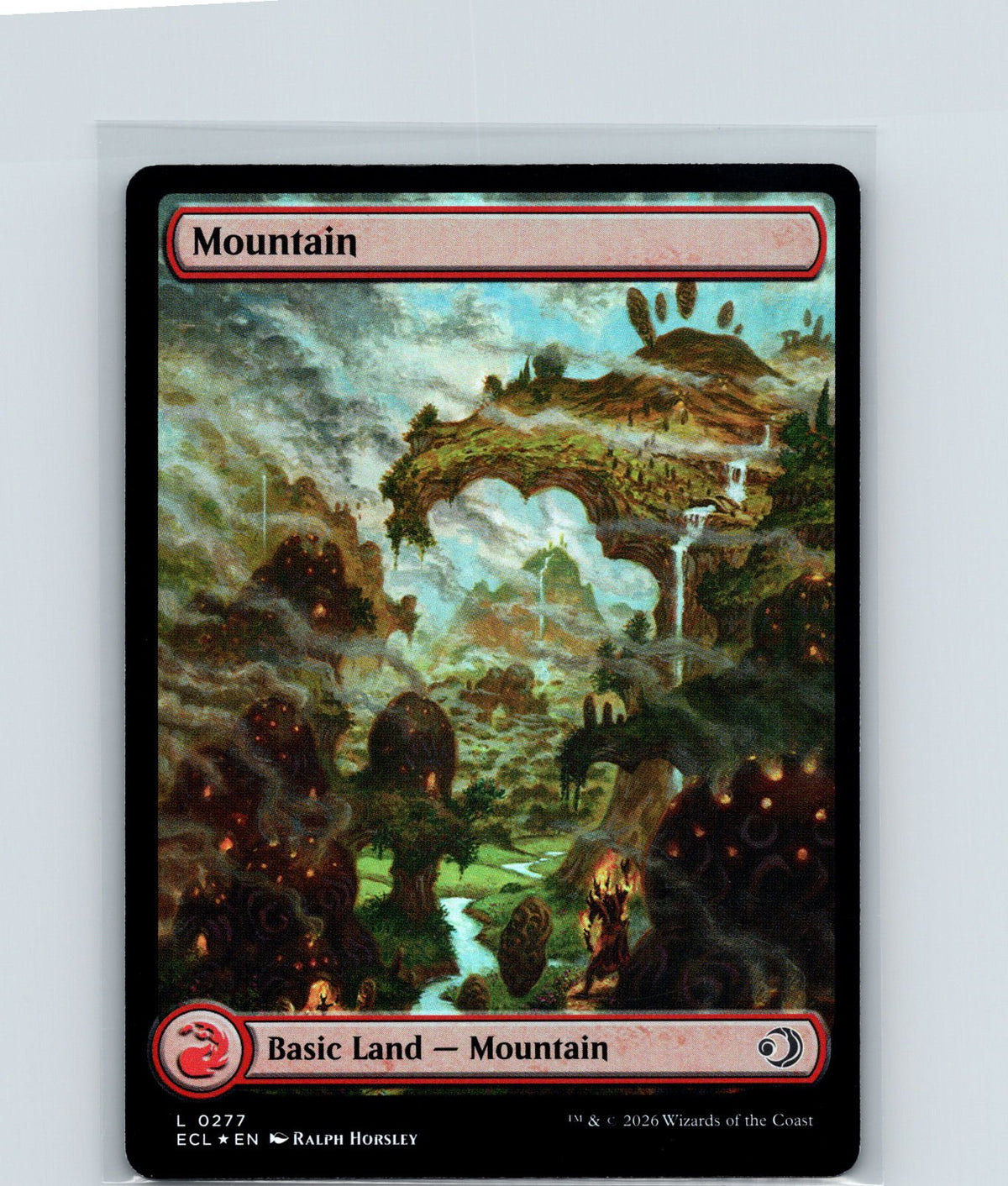 Mountain Foil L Lorwyn Eclipsed 277 NM