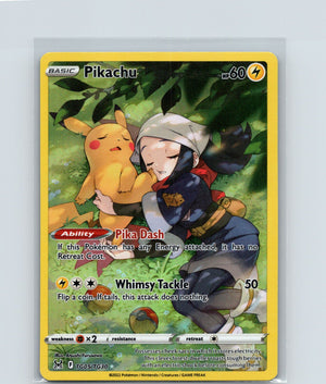 Pikachu Holo Ultra Rare SWSH11: Lost Origin Trainer Gallery TG05/TG30 NM