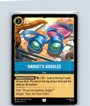 Gadget's Goggles Uncommon Wilds Unknown 168/204 NM