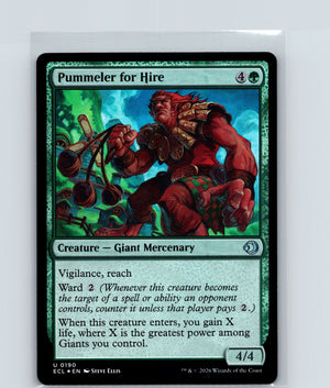 Pummeler for Hire Foil U Lorwyn Eclipsed 190 NM