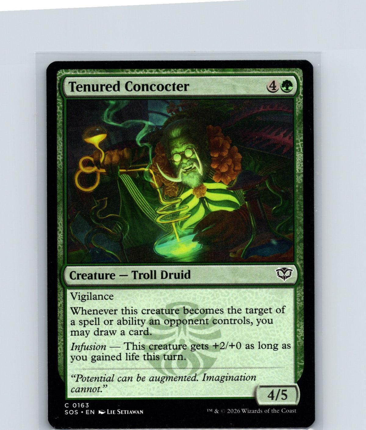 Tenured Concocter C Secrets of Strixhaven 163 NM