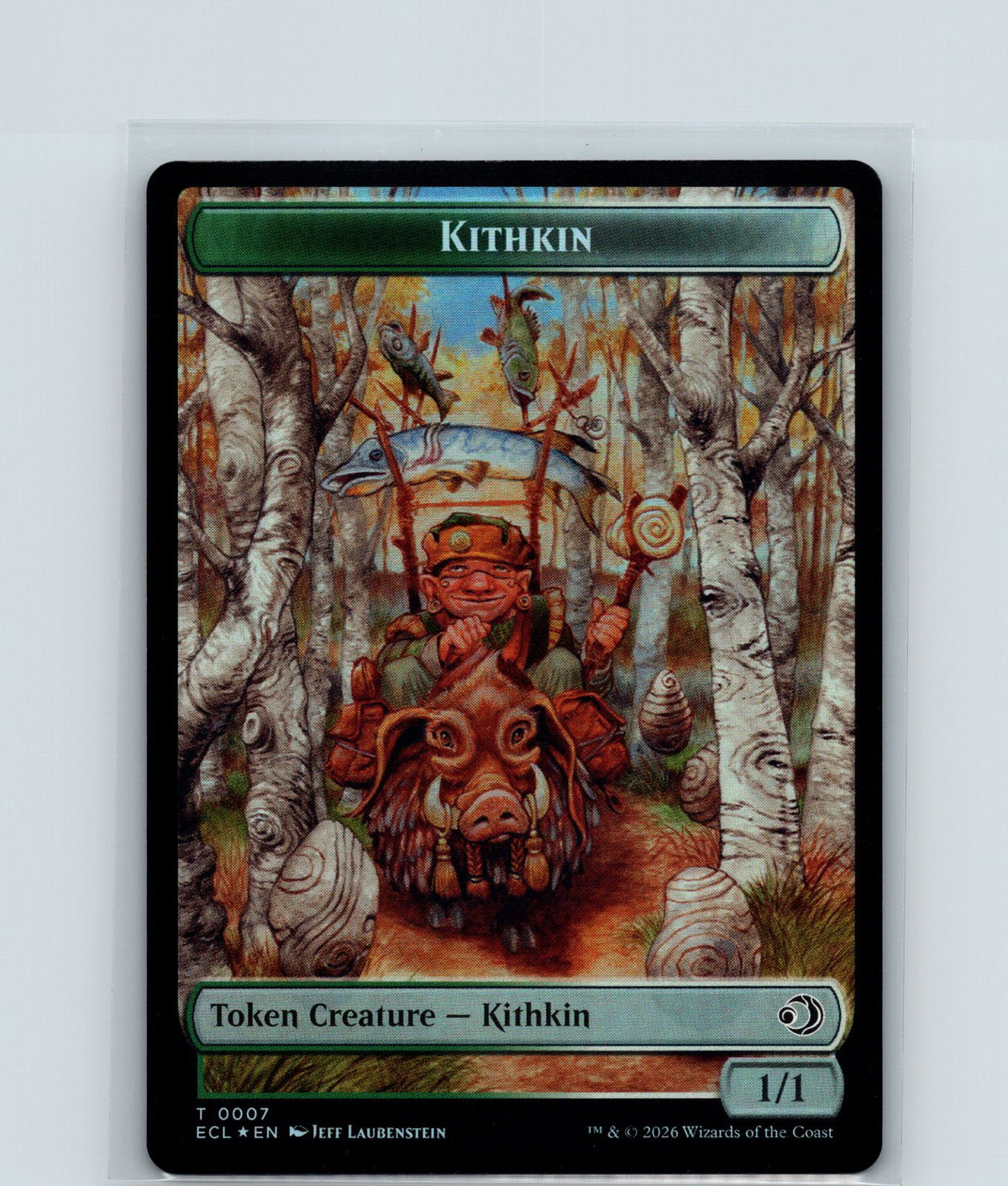 Kithkin // Treasure Double-Sided Token Foil T Lorwyn Eclipsed 7 // 10 NM