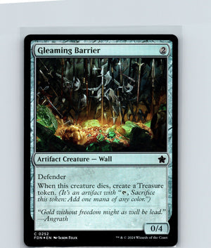 Gleaming Barrier Foil C Foundations 252 NM
