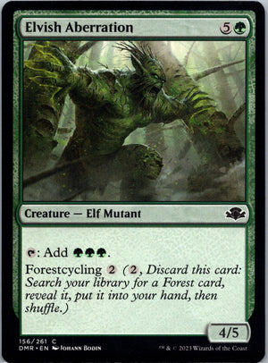Elvish Aberration C Dominaria Remastered 156 NM