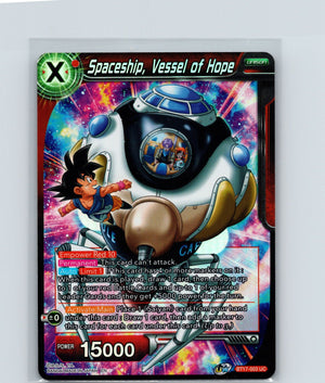 Spaceship, Vessel of Hope Foil Uncommon Ultimate Squad BT17-003 NM