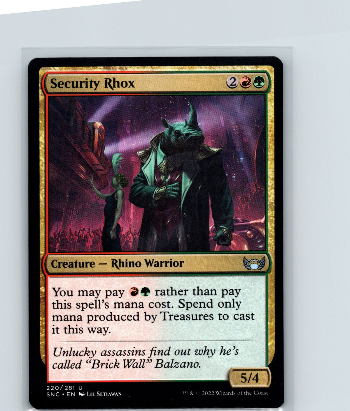 Security Rhox U Streets of New Capenna 220 NM