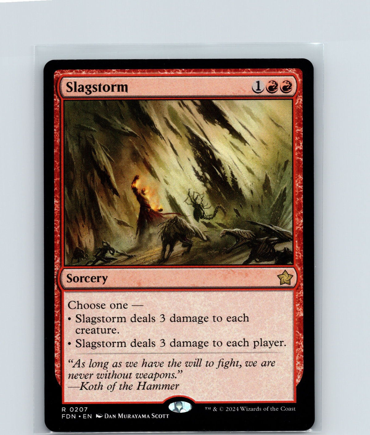 Slagstorm R Foundations 207 NM