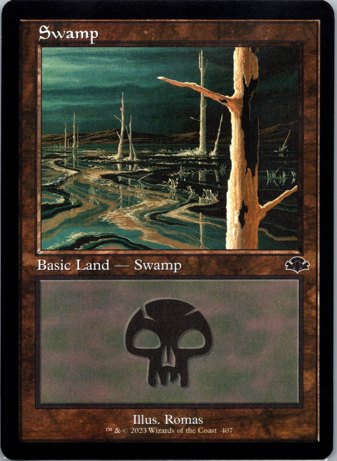 Swamp (Retro Frame) L Dominaria Remastered 407 NM