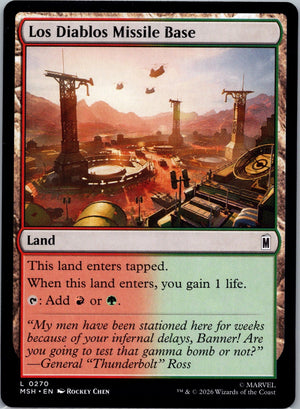 Los Diablos Missile Base L Marvel Super Heroes 270 NM