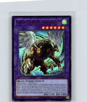 Chimera the King of Phantom Beasts 1st Edition Ultra Rare MAMO-EN074 NM