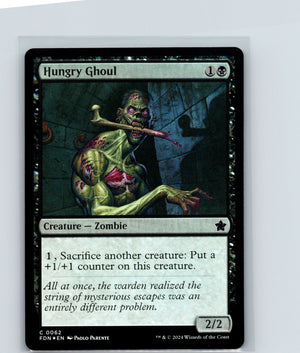 Hungry Ghoul Foil C Foundations 62 NM