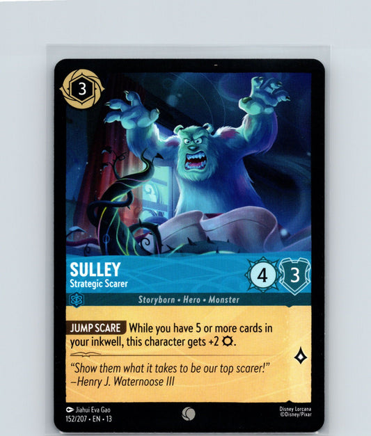 Sulley - Strategic Scarer Common Attack of the Vine! 152/207 NM