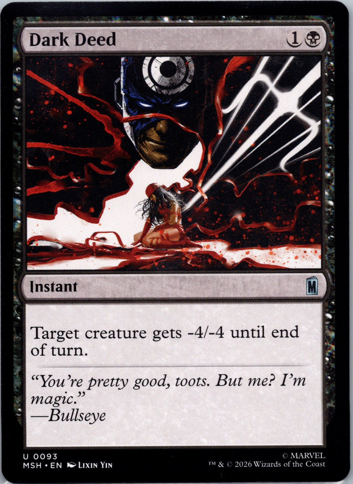 Dark Deed U Marvel Super Heroes 93 NM