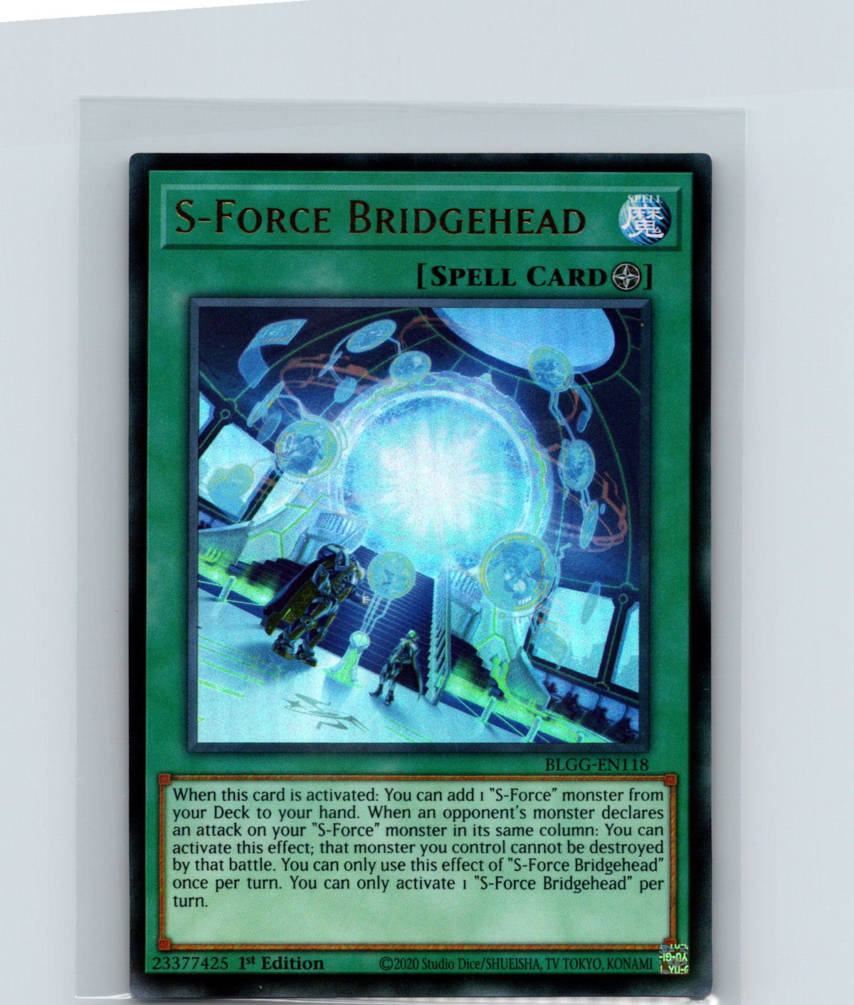 S-Force Bridgehead 1st Edition Ultra Rare BLGG-EN118 NM