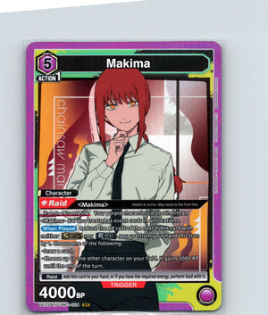 Makima (024) Foil Super Rare UE22BT: CHAINSAW MAN UE22BT/CSM-1-024 NM