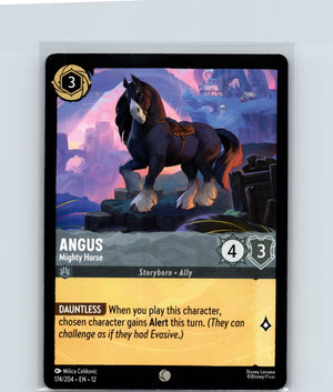 Angus - Mighty Horse Common Wilds Unknown 174/204 NM